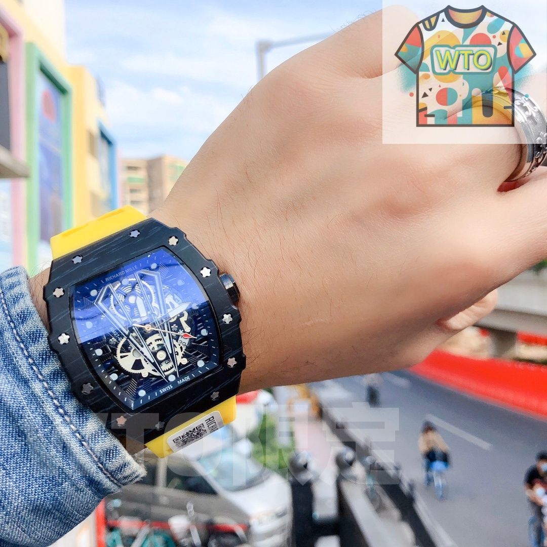 WTO通販 Richard Mille リチャード ミラー RM 11 独特の透かし彫りダイヤルを特徴とする WTO輸入 RWC 47