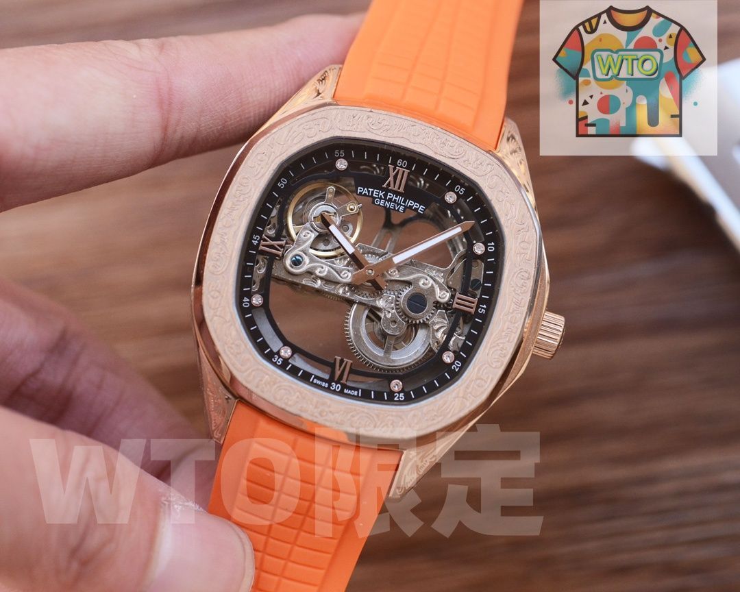 WTO通販 Patek Philippe パテックフィリップ スケルトンデザインを特徴とする-WTO輸入-KIG09