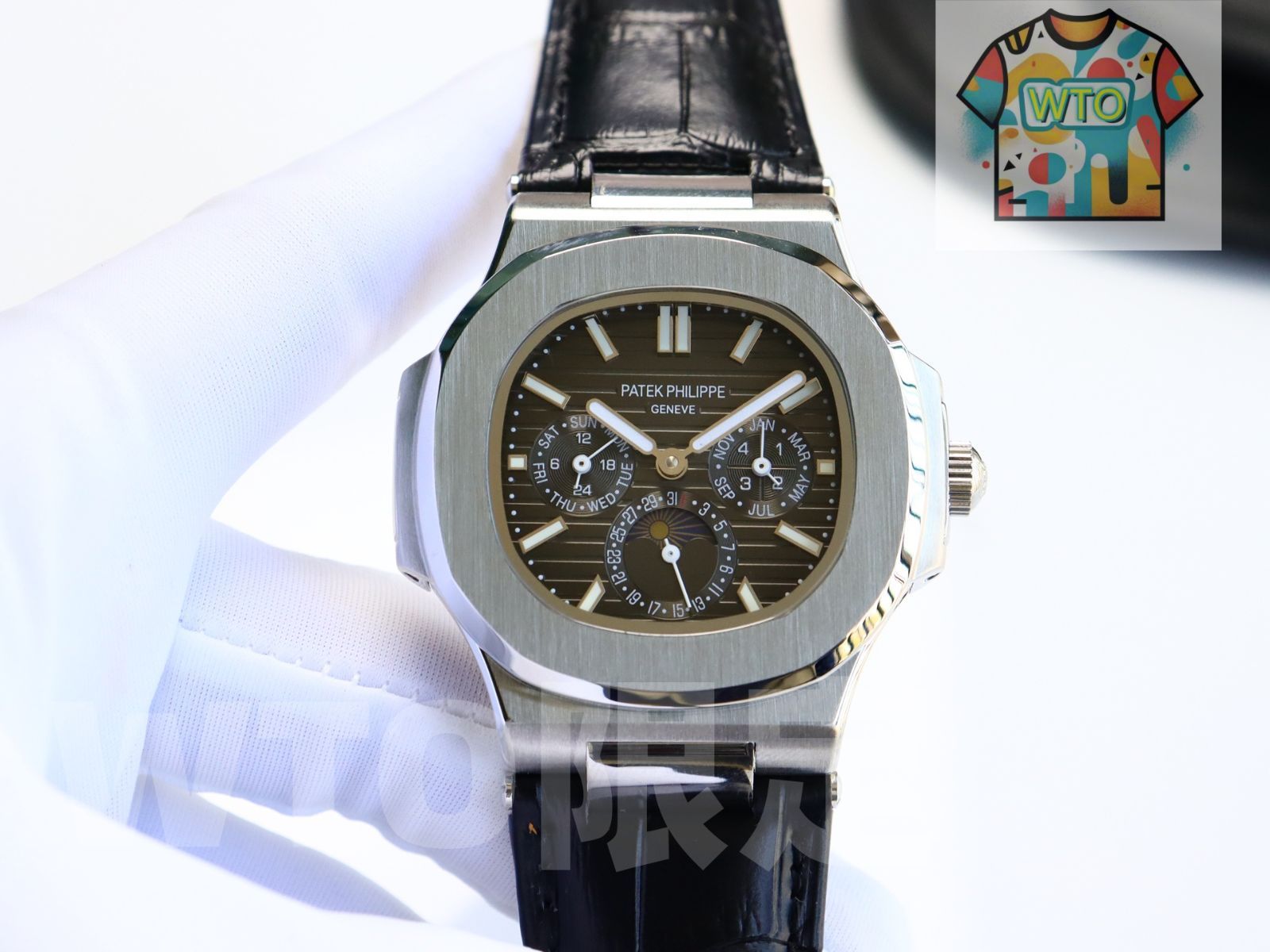 WTO通販 Patek Philippe パテックフィリップ ネロイディア 316Lステンレススチールケースを特徴とする-WTO輸入-DKA29