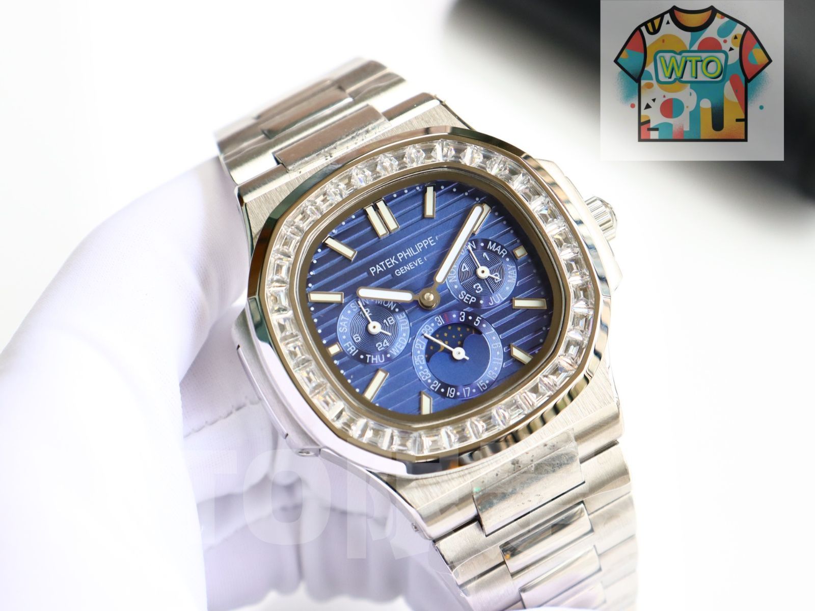 WTO通販 Patek Philippe パテックフィリップ ネロイディア 八角形ベゼルを特徴とする WTO輸入 CNQ 89