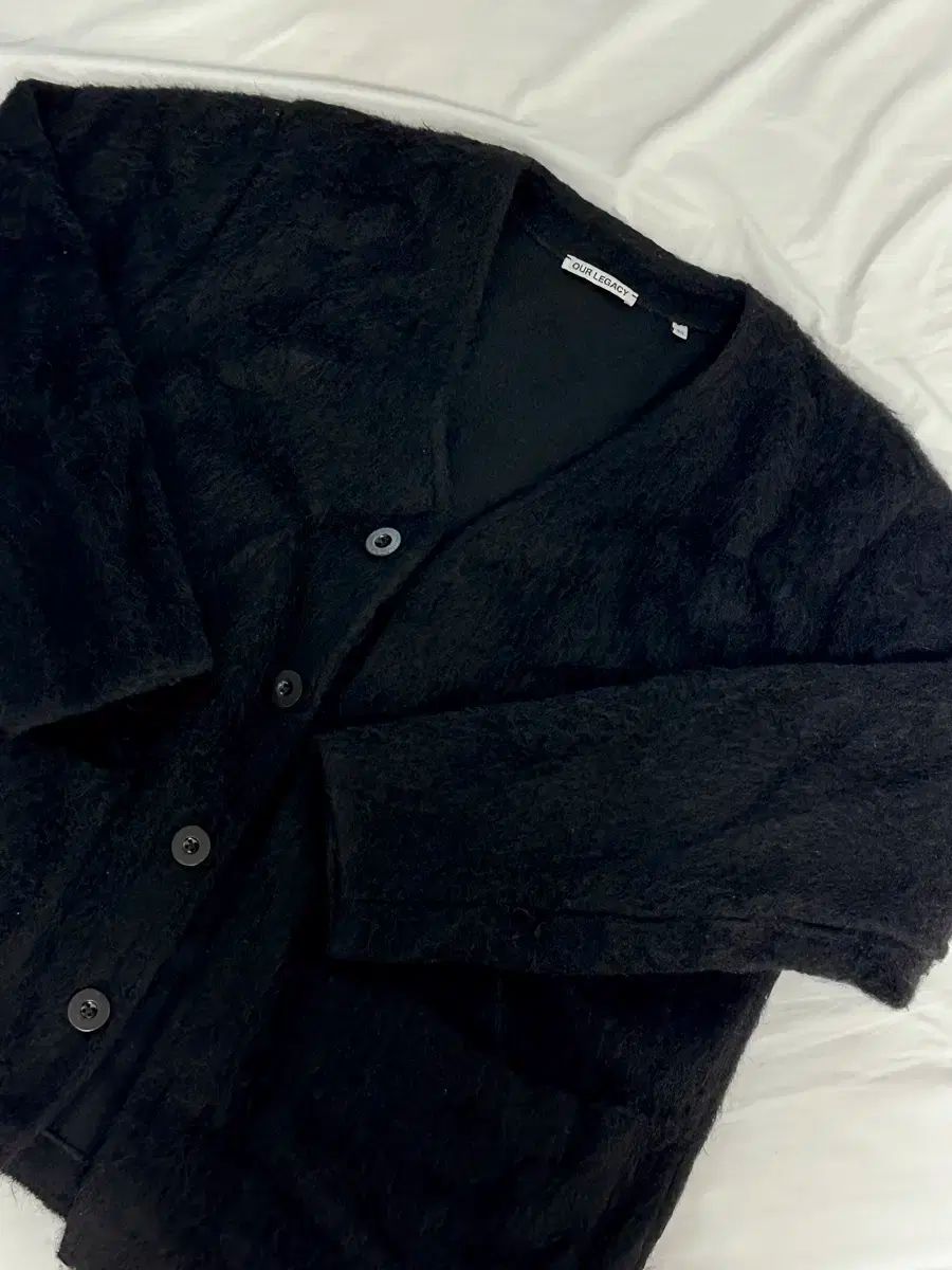 OUR LEGACY アワーレガシー モヘア カーディガン 50サイズ ブラック