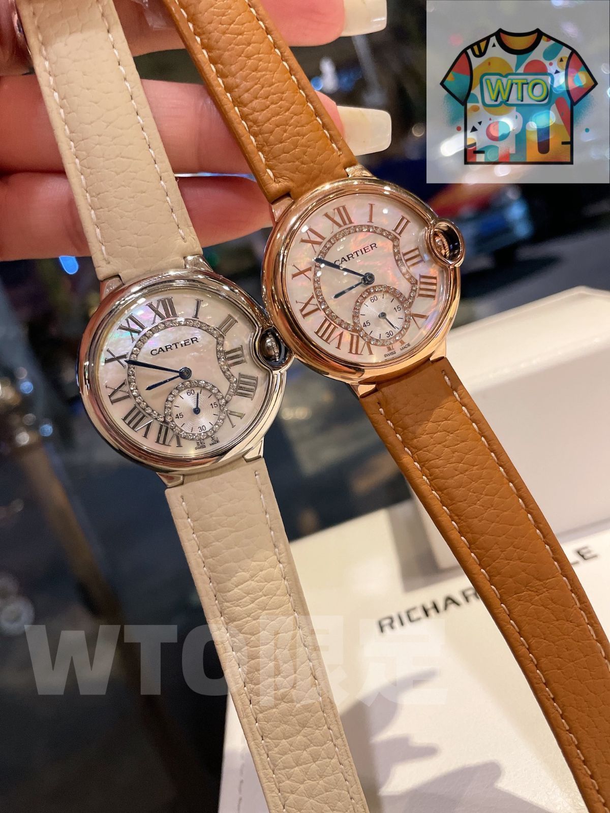 ブルーバルーン ダイヤモンドを