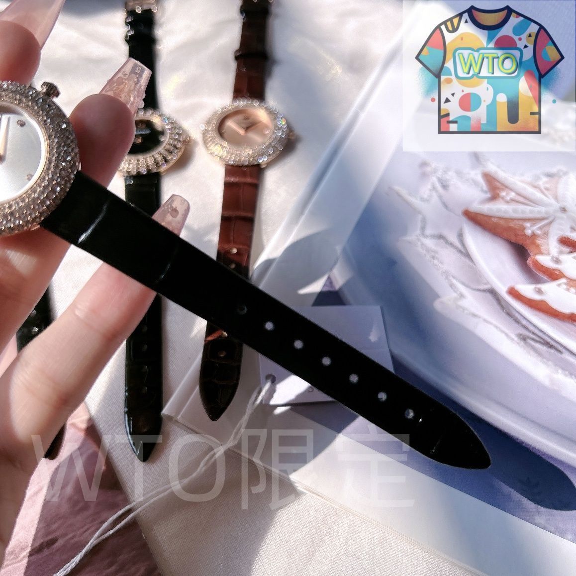 輝きのクォーツ腕時計 4