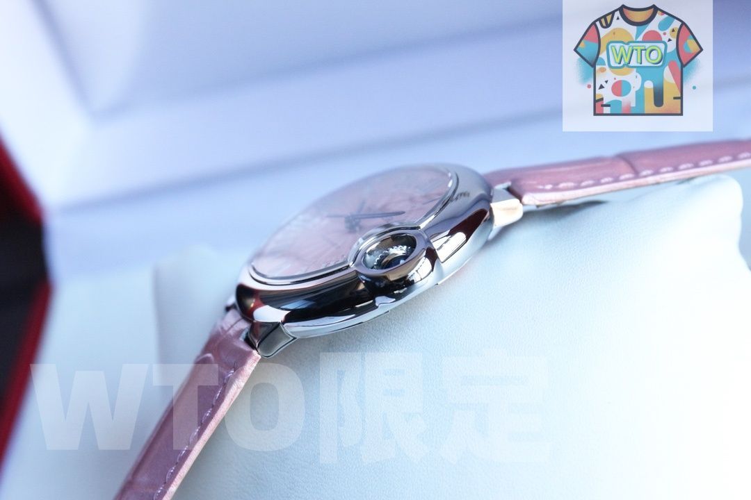  今日 CARTIER カルティエ バロンブルー トップ 自動機械 316 ステンレススチール製 腕時計(デジタル) 時計