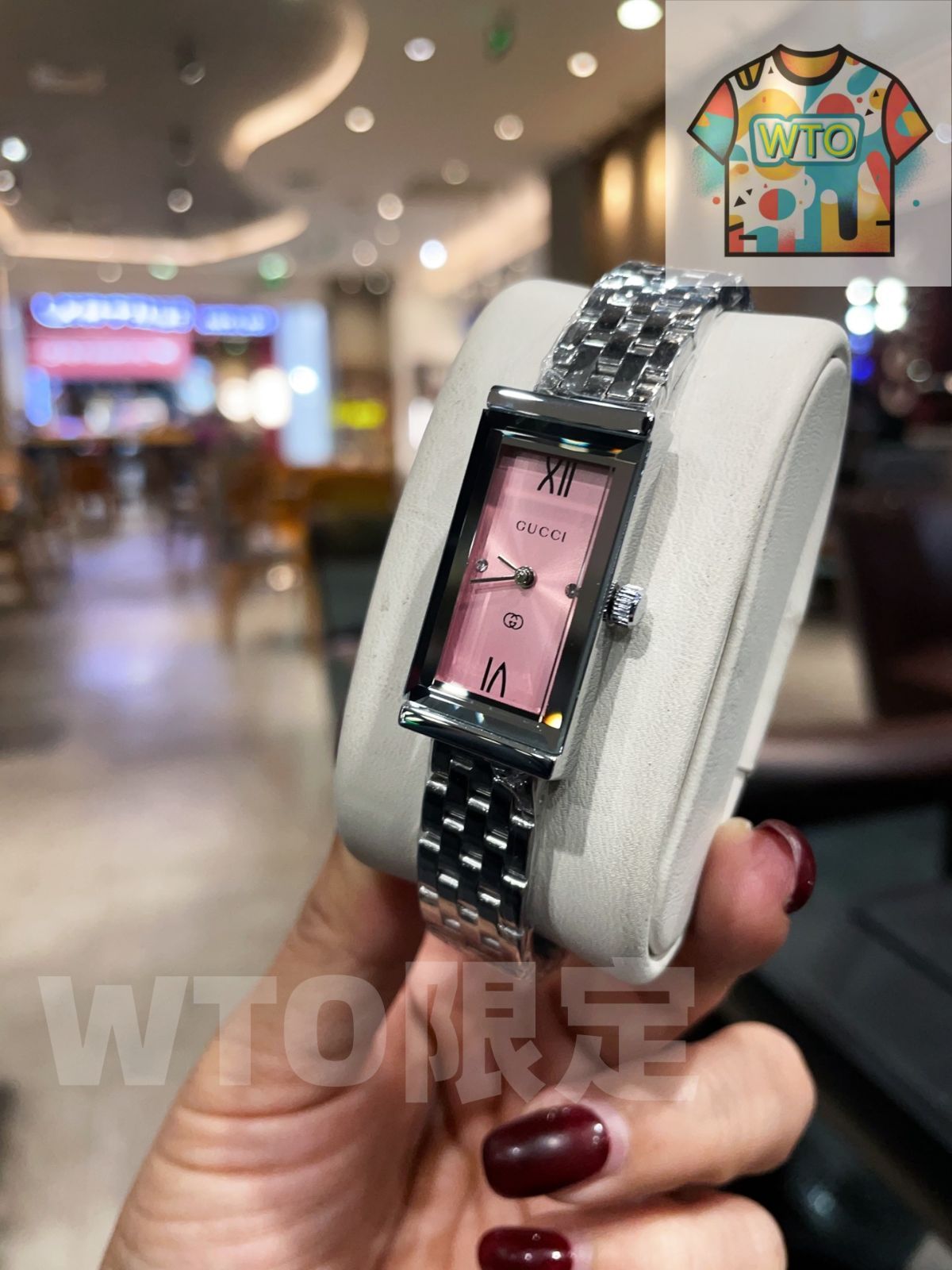 今日 Gucci グッチ ジーフレーム シリーズ エレガントな長方形ケースを特徴とする