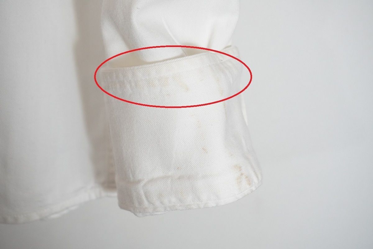 正規 TENDERLOIN テンダーロイン ノーカラー ワッペン ポケット 長袖