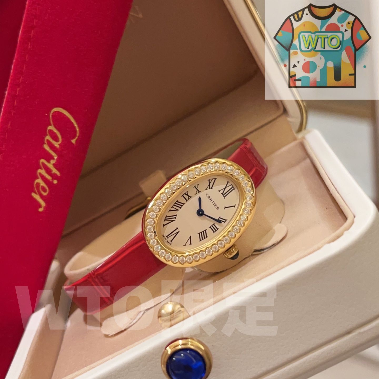 WTO通販 Cartier カルティエ 浴缸シリーズ 楕円形の形状を備える-WTO輸入-EQP 49