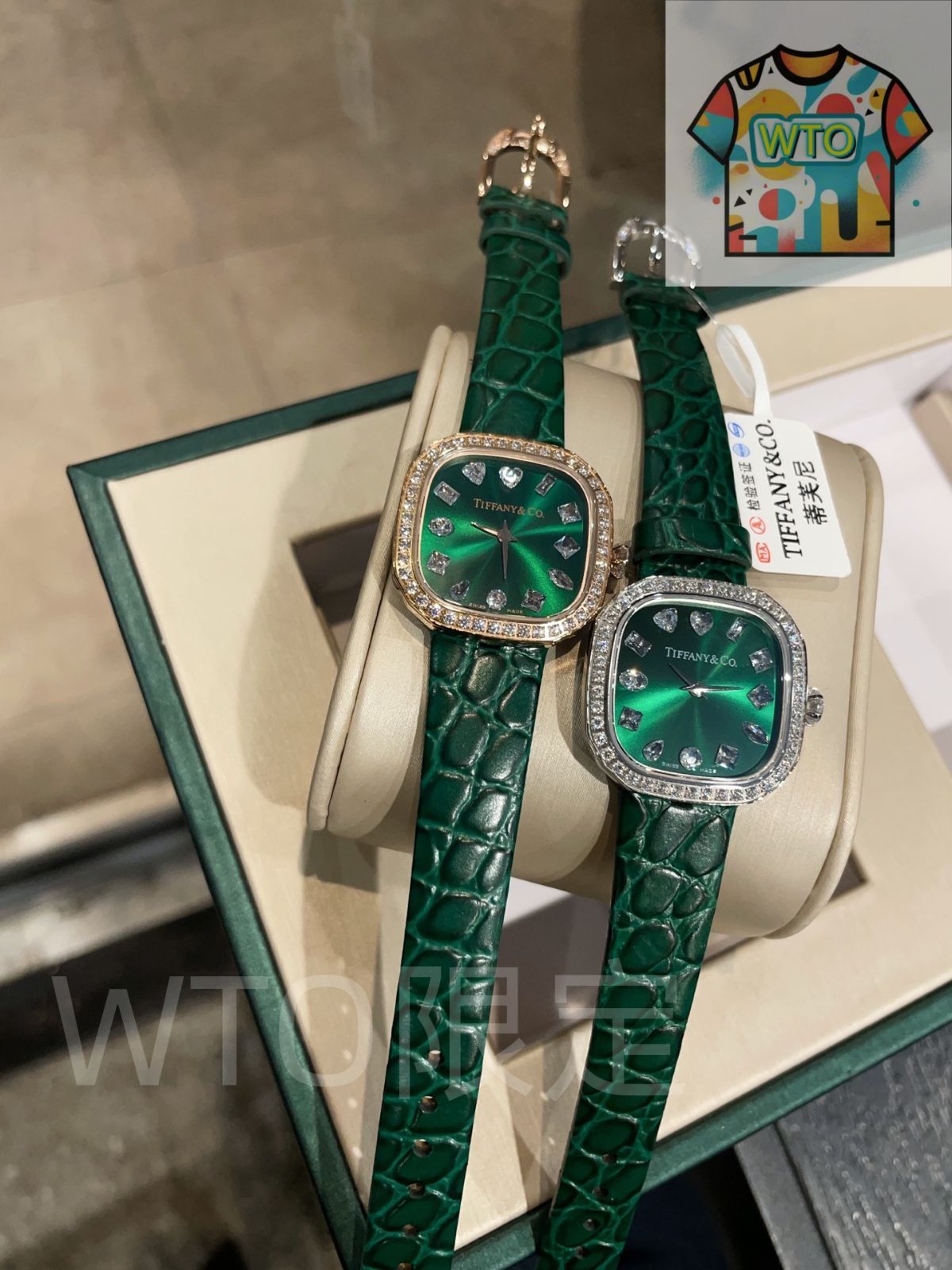 ダイヤモンド クラシック腕時計