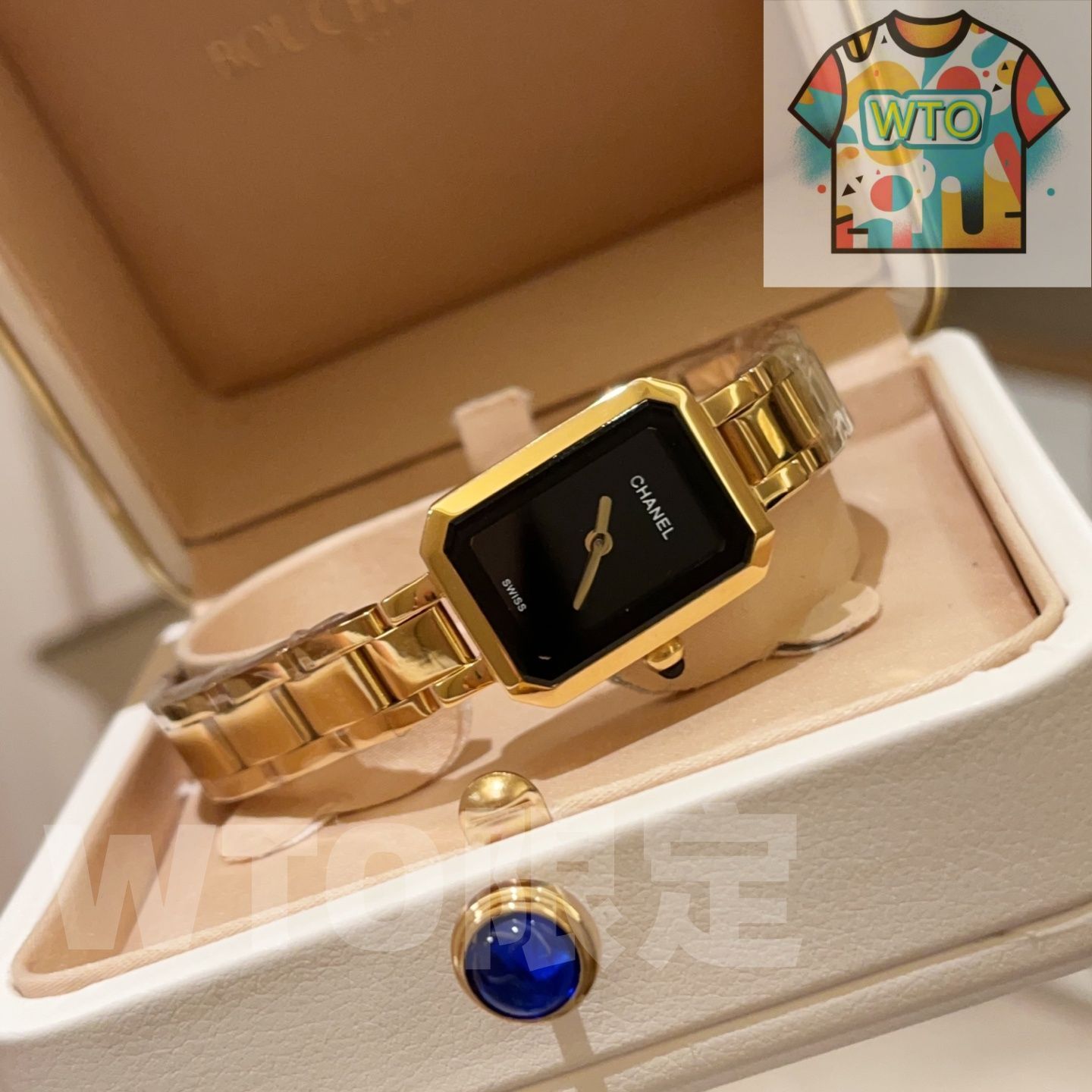 方糖シリーズ 八角形の文字盤デザインを備え