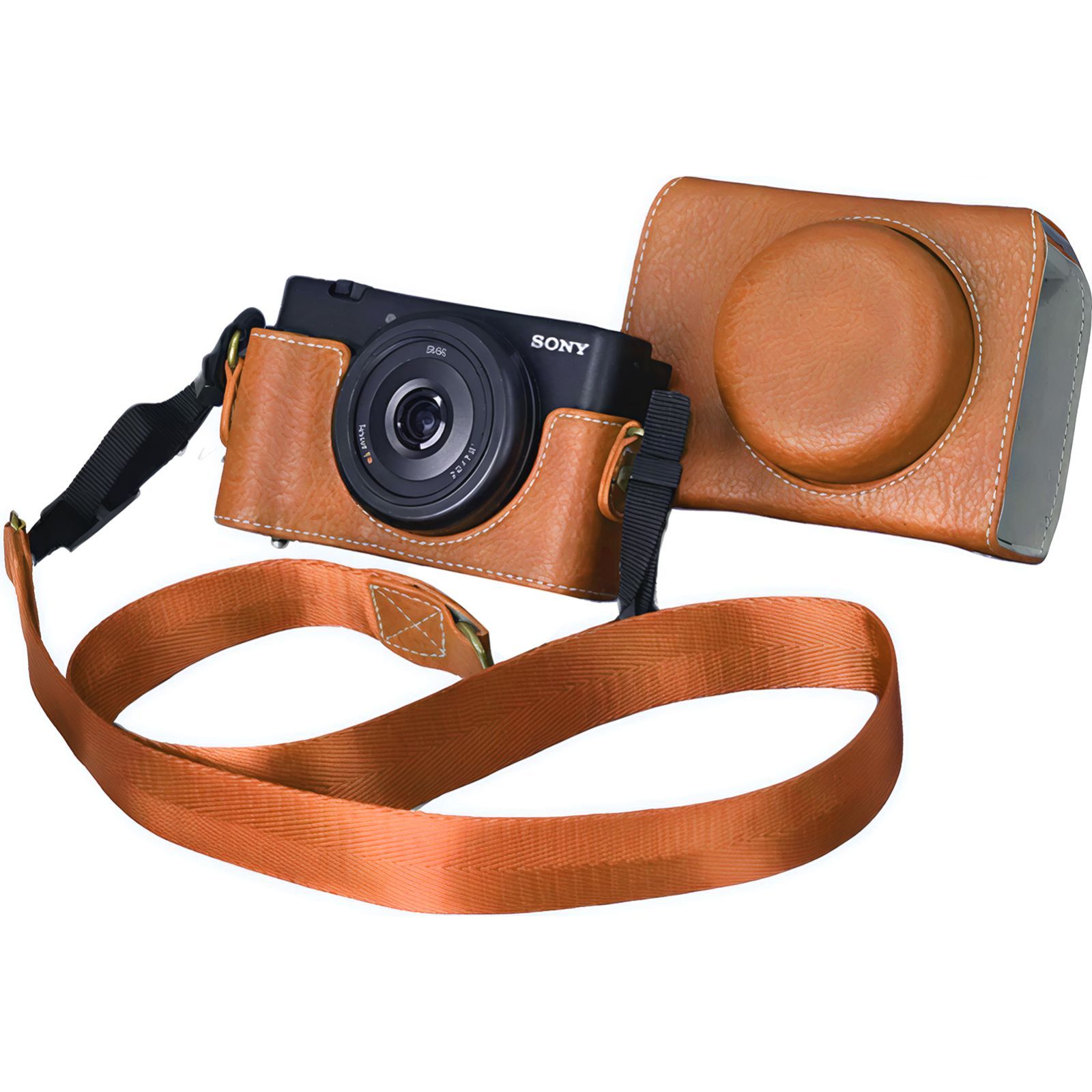 Sony ZV-1F 用 ソニー zv1f カメラ ケース キャノン PUレザー ZV1F