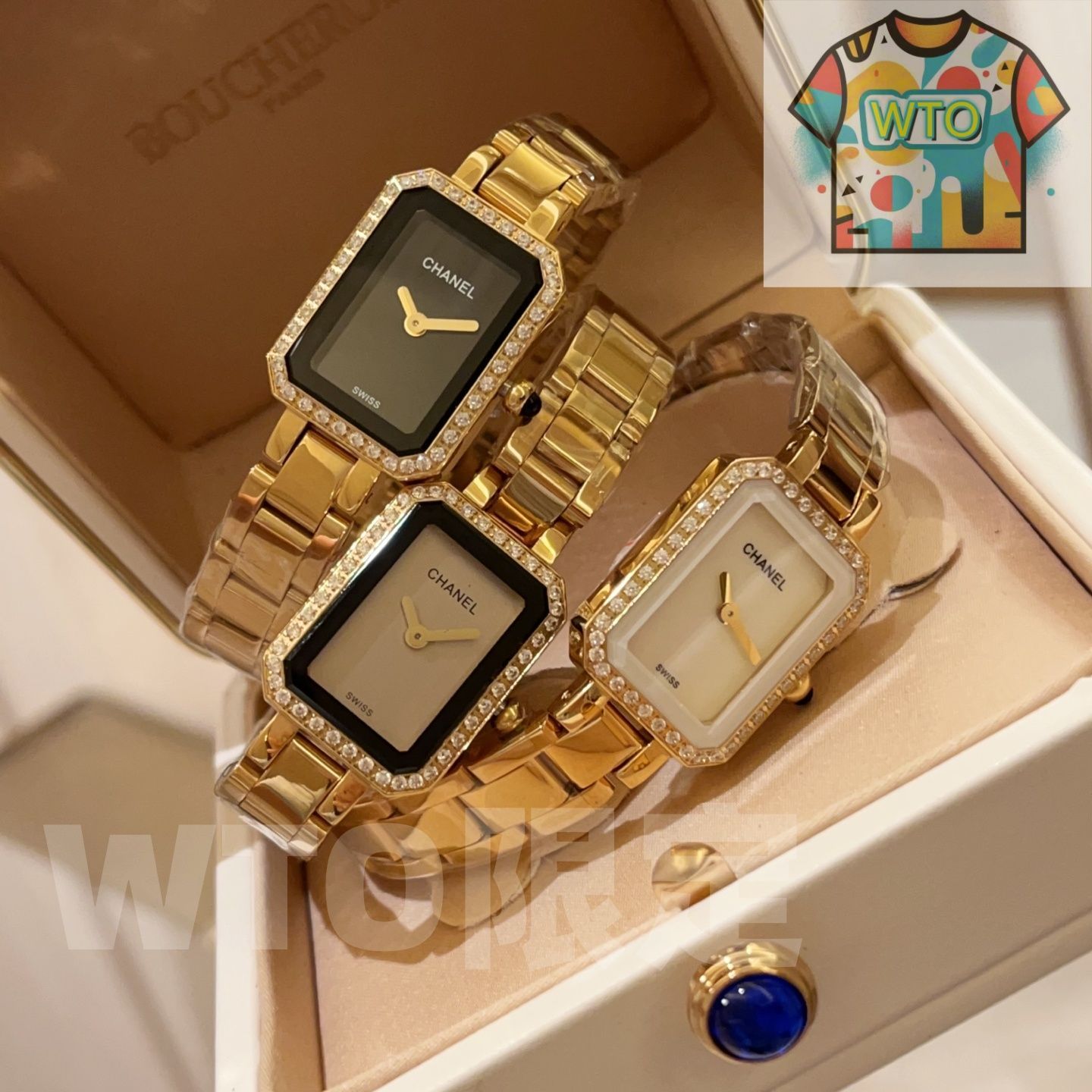 方糖シリーズ 八角形の文字盤デザインを備え-WTO輸入2