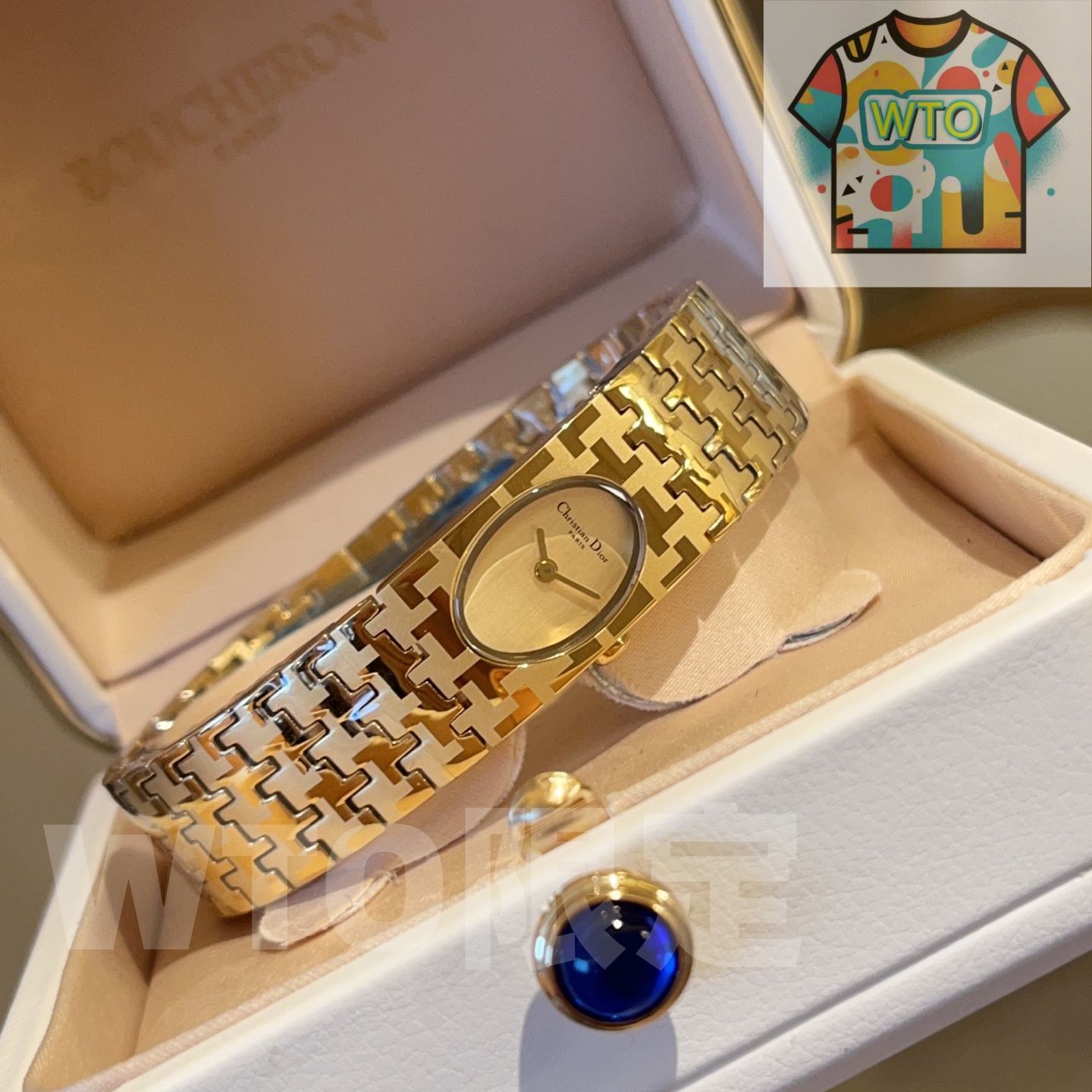 今日 Dior ディオール 千鳥格子シリーズ シルバー に千鳥格子を