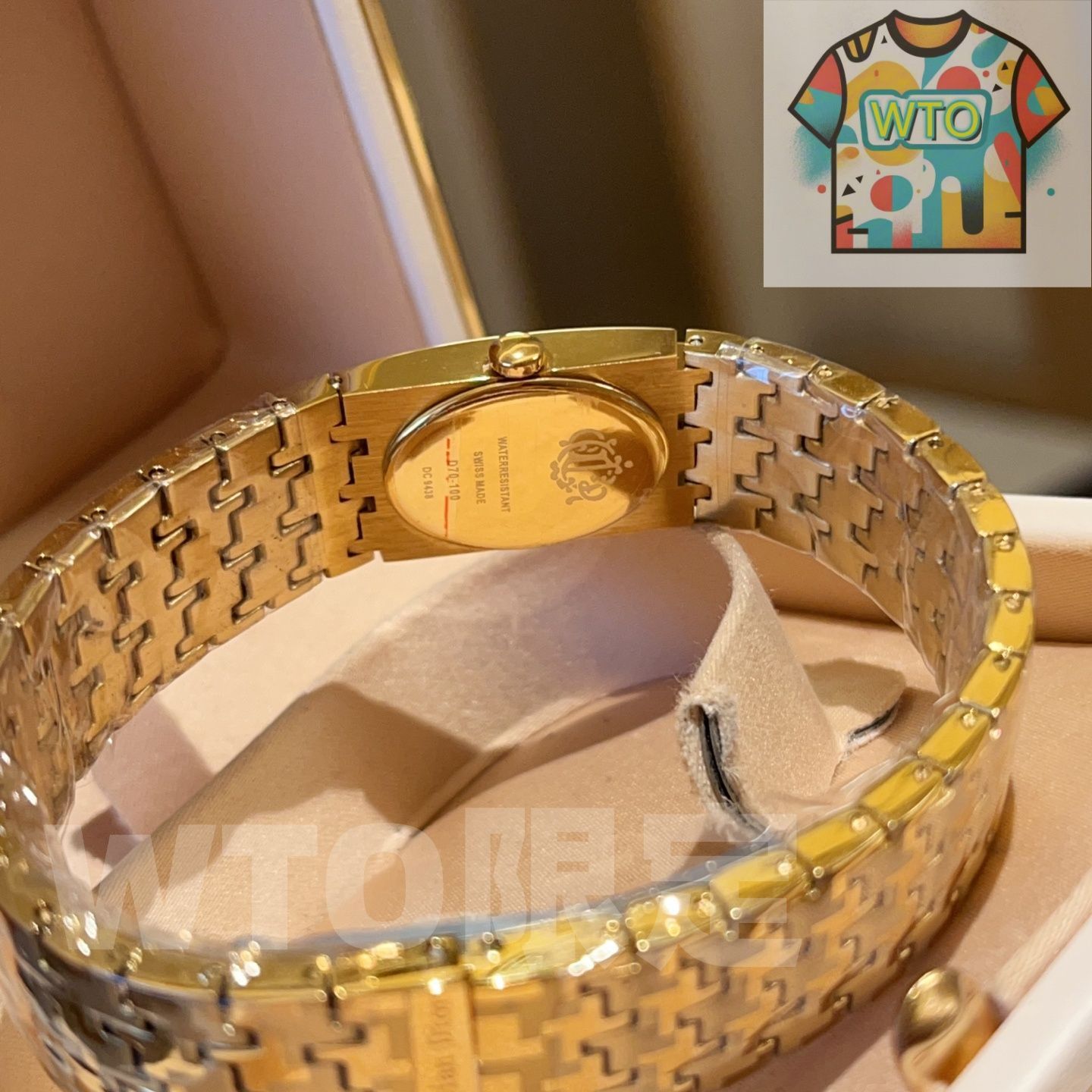 シルバー に千鳥格子を