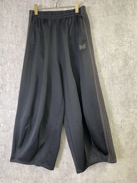 24AW NEEDLES ﾆｰﾄﾞﾙｽ H.D.Track Pant ﾋｻﾞﾃﾞﾙ ﾄﾗｯｸﾊﾟﾝﾂ ﾜｲﾄﾞ ﾌﾞﾗｯｸ XS 33939561