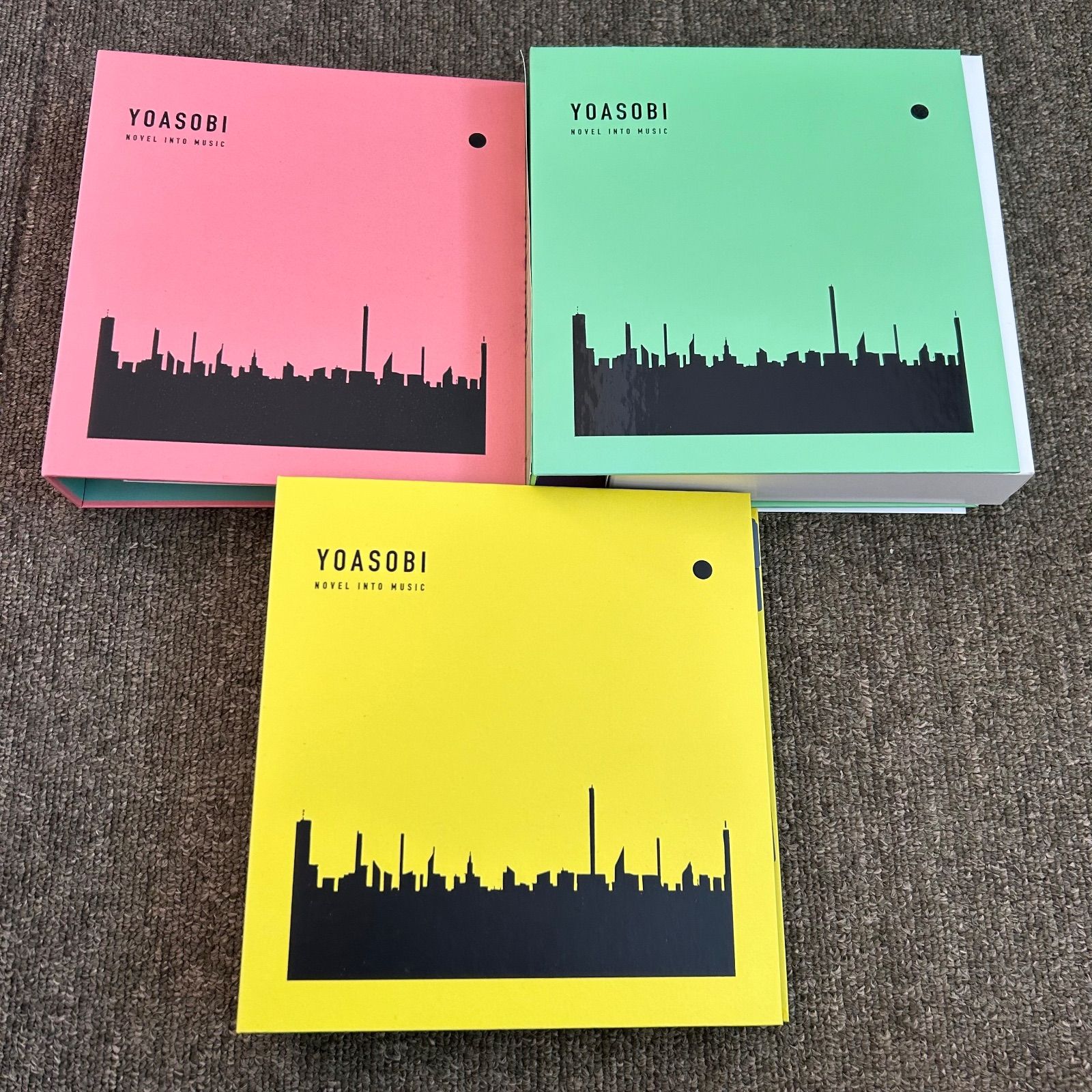 YOASOBI THE BOOK I Ⅱ Ⅲ 1 2 3 完全生産 盤 特製バインダー CDボックスセット