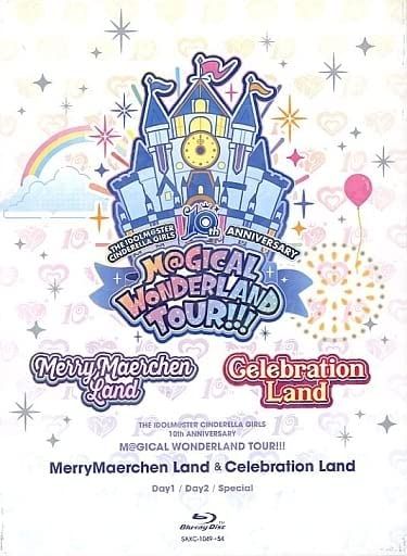 Blu-ray THE IDOLM STER CINDERELLA GIRLS 10th ANNIVERSARY M GICAL WONDERLAND TOUR!!! MerryMaerchen Land ＆ Celebration Land