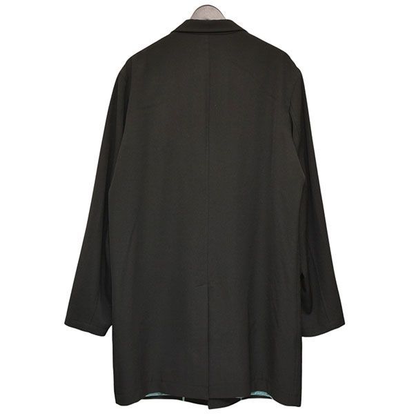 Y’S for men ワイズフォーメン ウールギャバハーフコート 裏地刺繍コート ME-J12-100 8054000223053