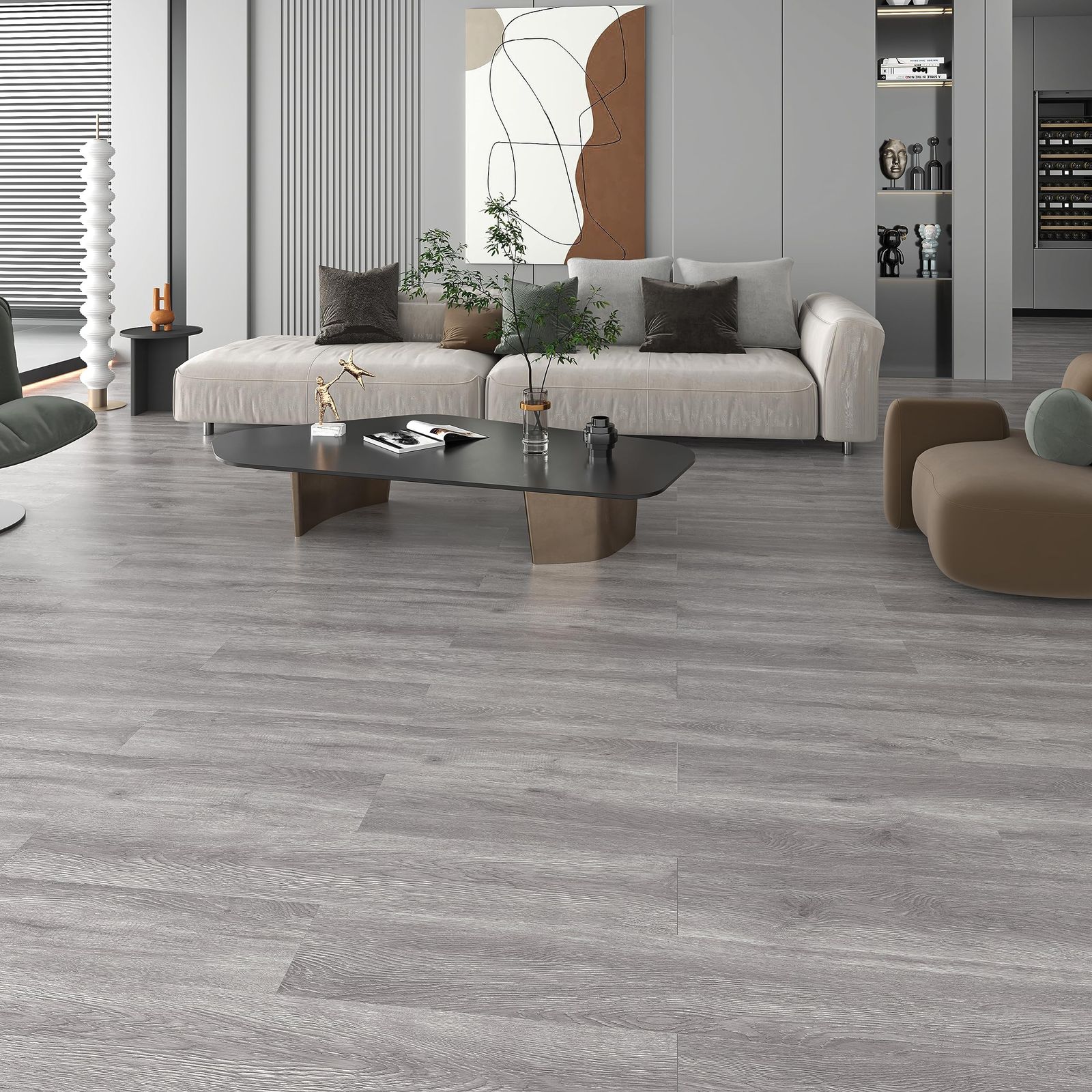 フロアタイル 木目調 36枚セット 約3畳分 シール式 貼るだけ 向け フロアシート 模様替え フローリング シート 剥がせる 玄関 トイレ 床補修 接着剤不要 型番号83