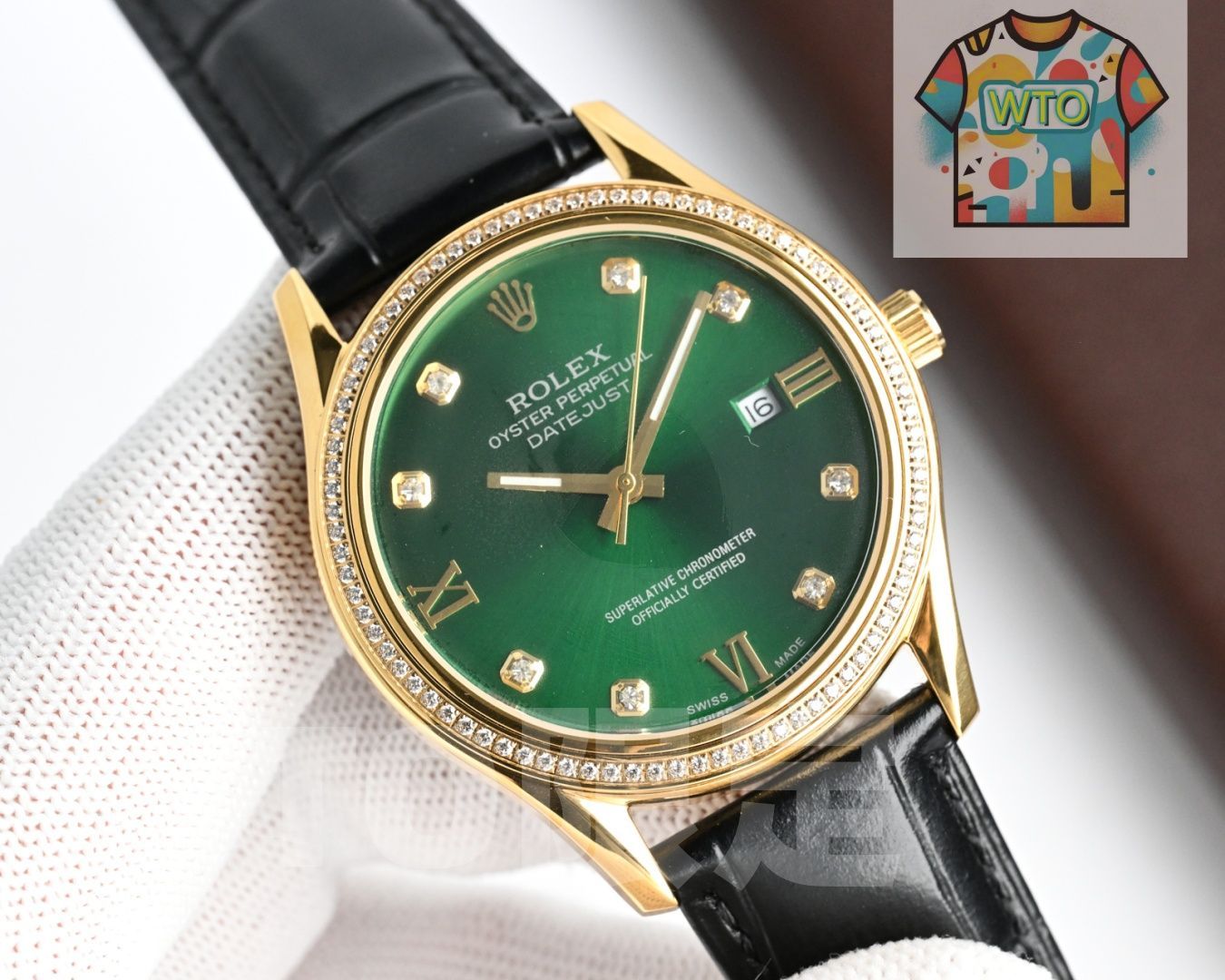 WTO通販 Rolex ロレックス デイトジャスト 時計の進み方が正確 WTO輸入 EGS 03