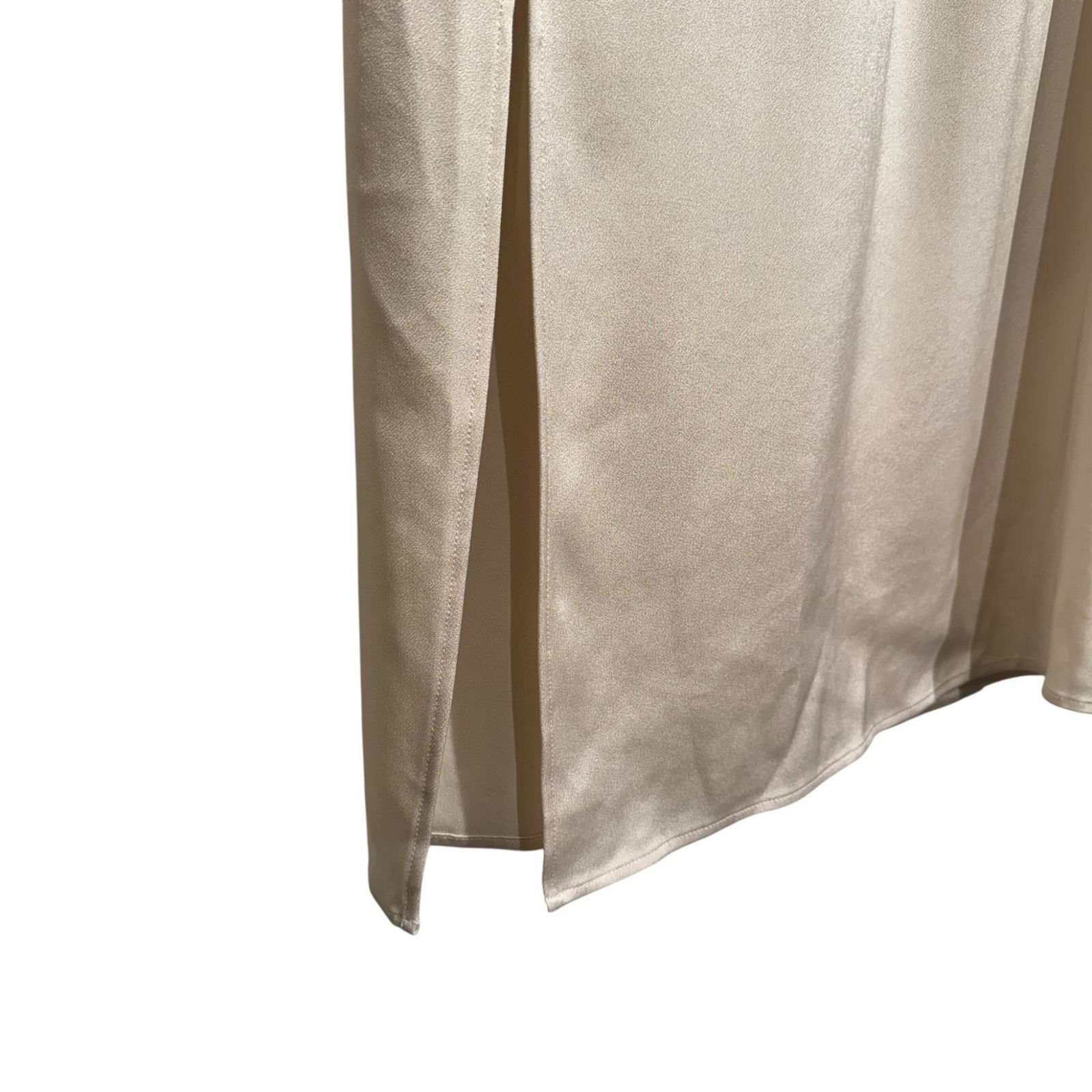 目標 Spick - Span スピックアンドスパン ⑤ 25060200906020 サテンイージースカート レディース ベージュ 38