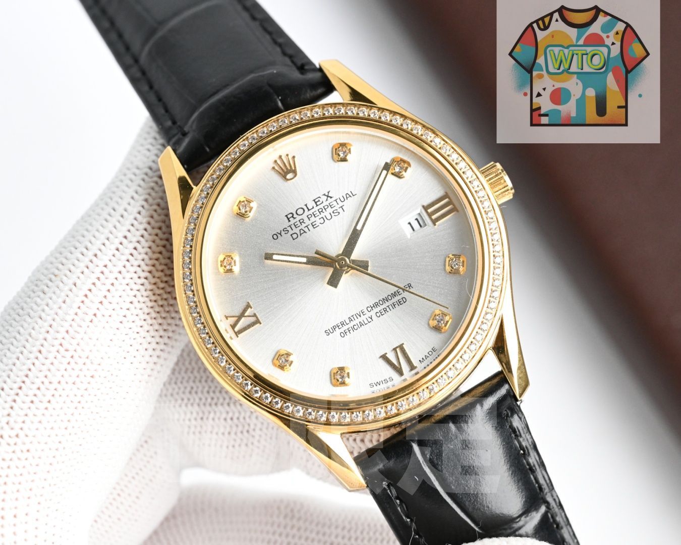 WTO通販 Rolex ロレックス デイトジャスト 時計の進み方が正確-WTO輸入-EGS03