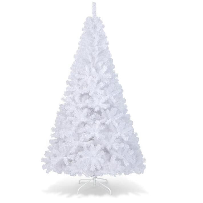 ツリー ホワイト ヌードツリー 防炎PVC枝 高濃密度 DIY装飾 Christmas tree 飾り おしゃれ クラッシック 北欧風 組立簡単 収納便利 屋外 屋内 インテリア オフィス 学校 イベント 240 cm