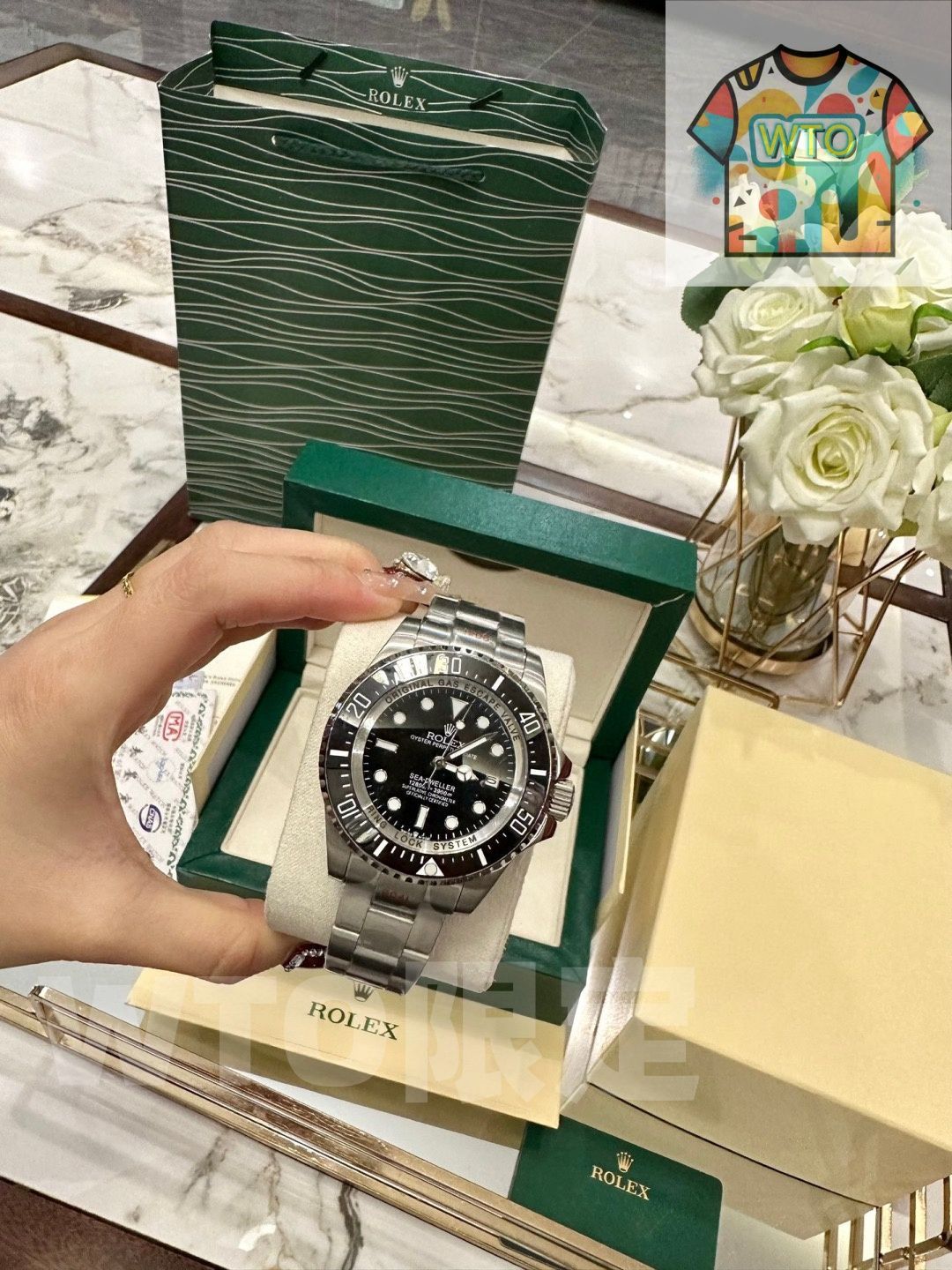 WTO通販 Rolex ロレックス 3針ログデイトシリーズ セラミックベゼル搭載 WTO輸入 SAN 22