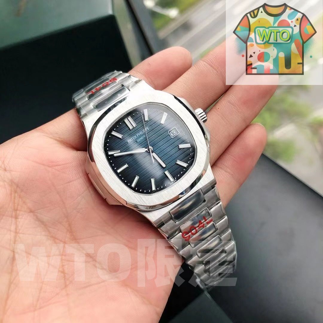  WTO通販 Patek Philippe パテックフィリップ ノーチラス CNC工法で と一比一再現 WTO輸入 TZE 53 腕時計(デジタル) 時計