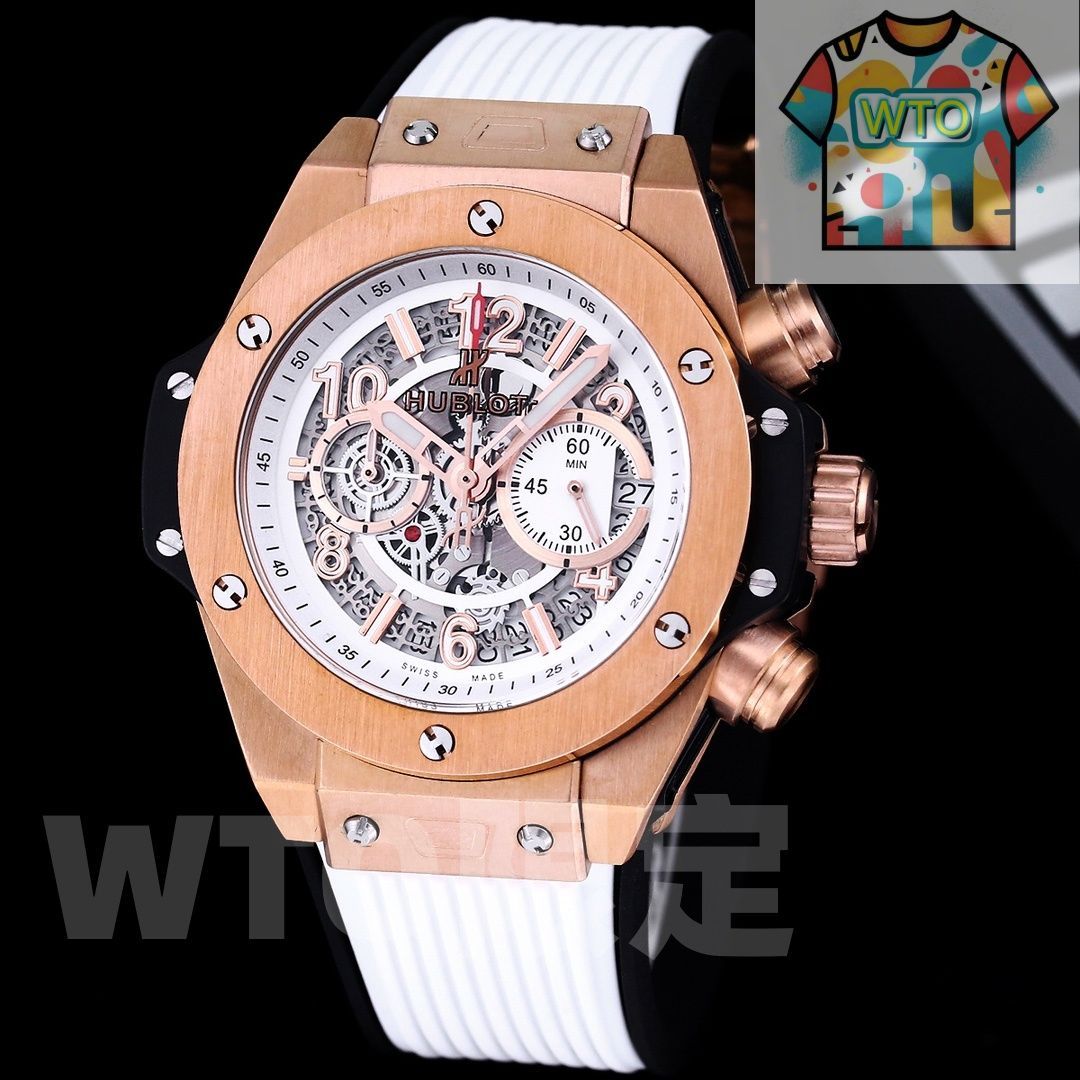 WTO通販 HUBLOT ユブロ ユニコ ペルペチュアル 輸入VKムーブメント搭載 WTO輸入 XKI 31