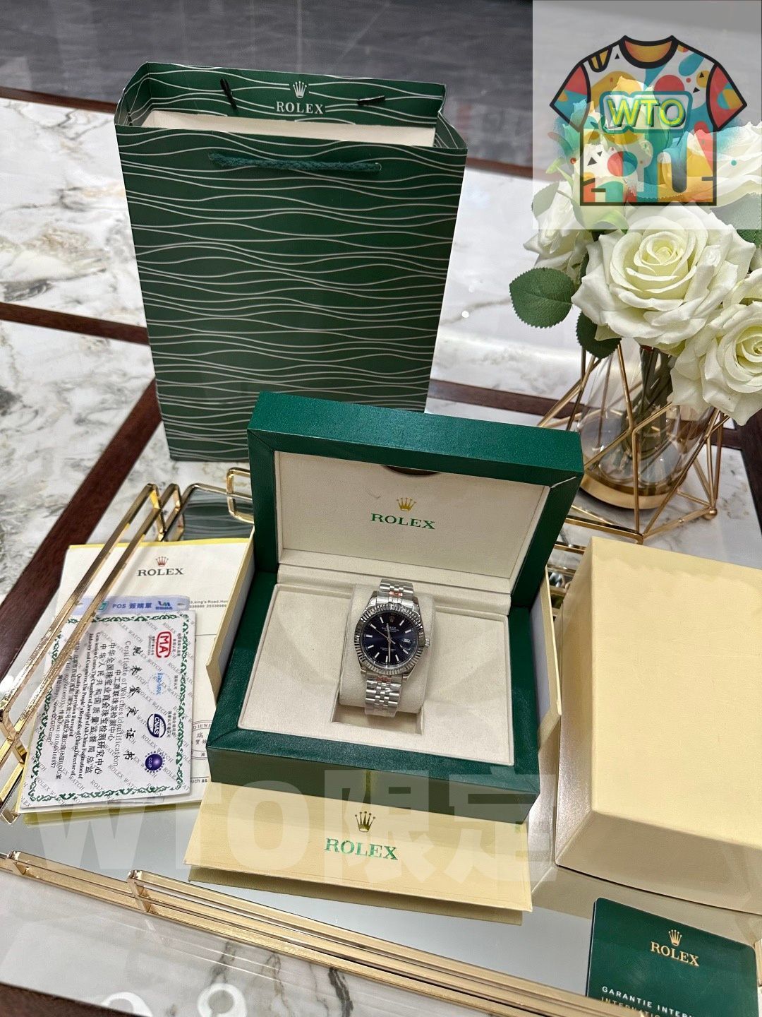 WTO通販 Rolex ロレックス ログデイト セラミックベゼル搭載-WTO輸入-AYF01