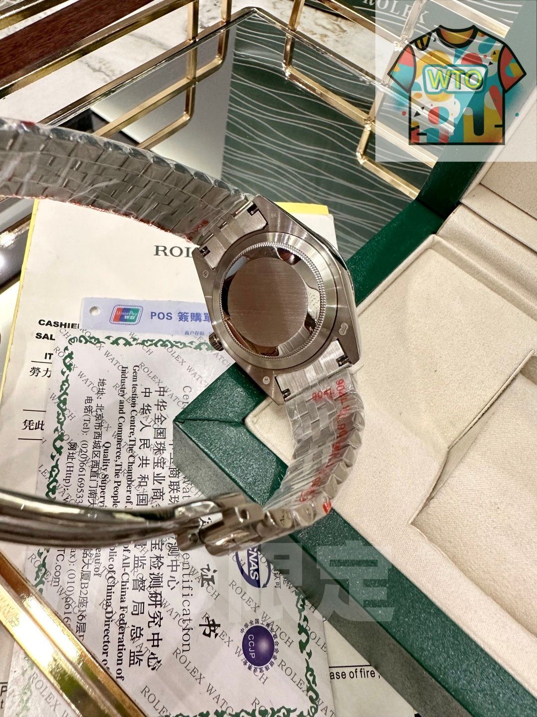 セラミックベゼル搭載 WTO輸入