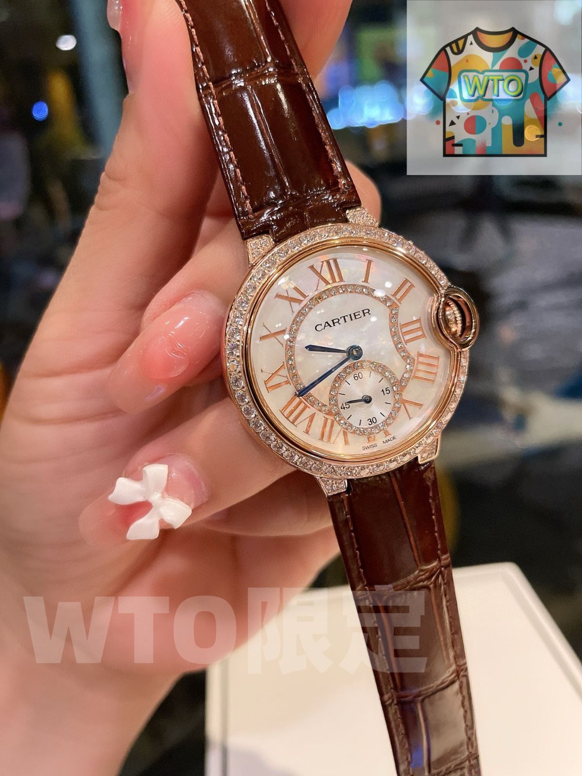 今日 Cartier カルティエ ブルーバルーン 手を白く見せる効果が抜群