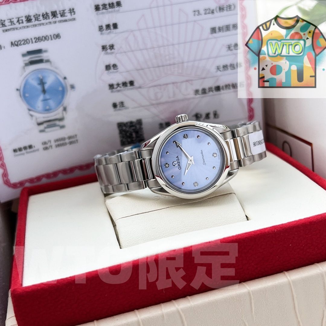 今日 Omega オメガ アクアテラ シリーズ 4061ムーブメント搭載