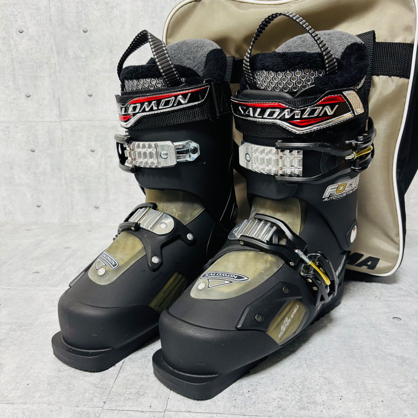 サロモン SALOMON フォーカス FOCUS 25-25.5cm スキー ブーツ スキーブーツ 靴