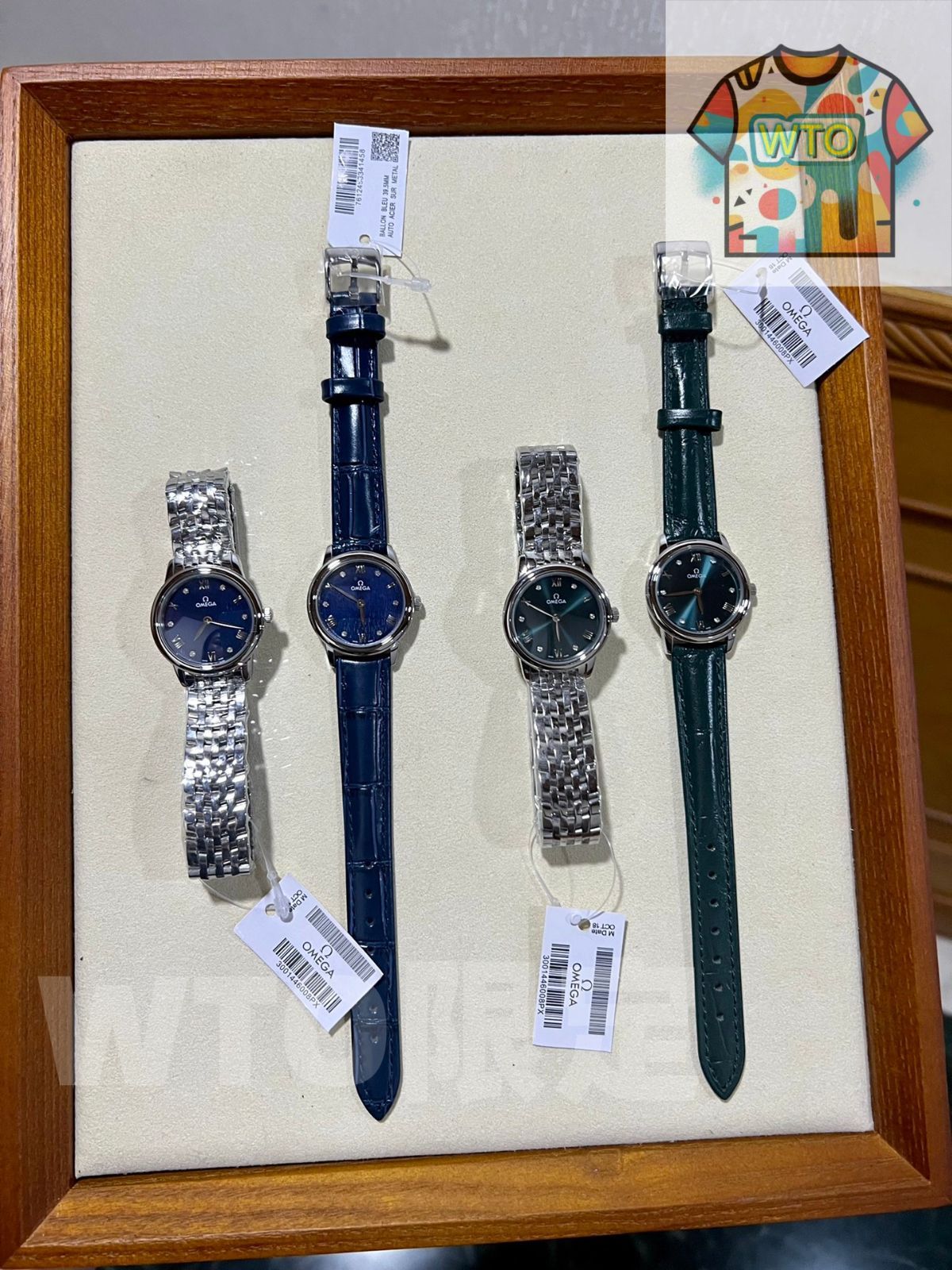 今日 OMEGA オメガ 典雅シリーズ 輸入クォーツムーブメント