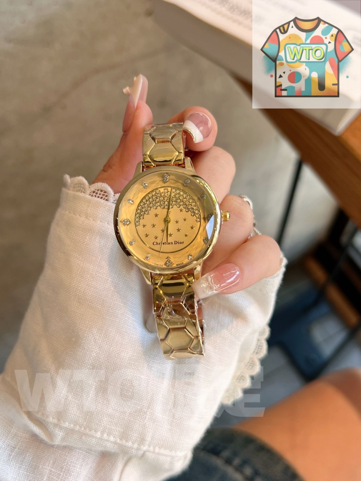  今日 Dior ディオール BGM付きのレトロ感がある 腕時計(デジタル) 時計