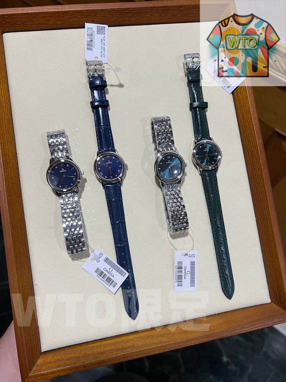 今日 OMEGA オメガ 典雅シリーズ 輸入クォーツムーブメント