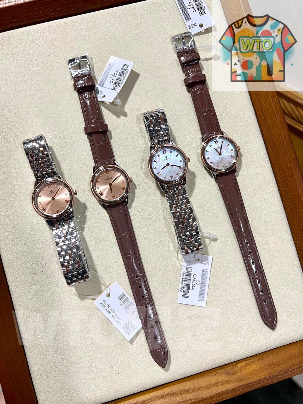  今日 OMEGA オメガ 典雅シリーズ 輸入クォーツムーブメント 腕時計(デジタル) 時計