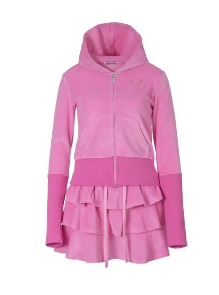 ベイビーメタルクラブ コットンキャンディ ベロアスカート ピンク