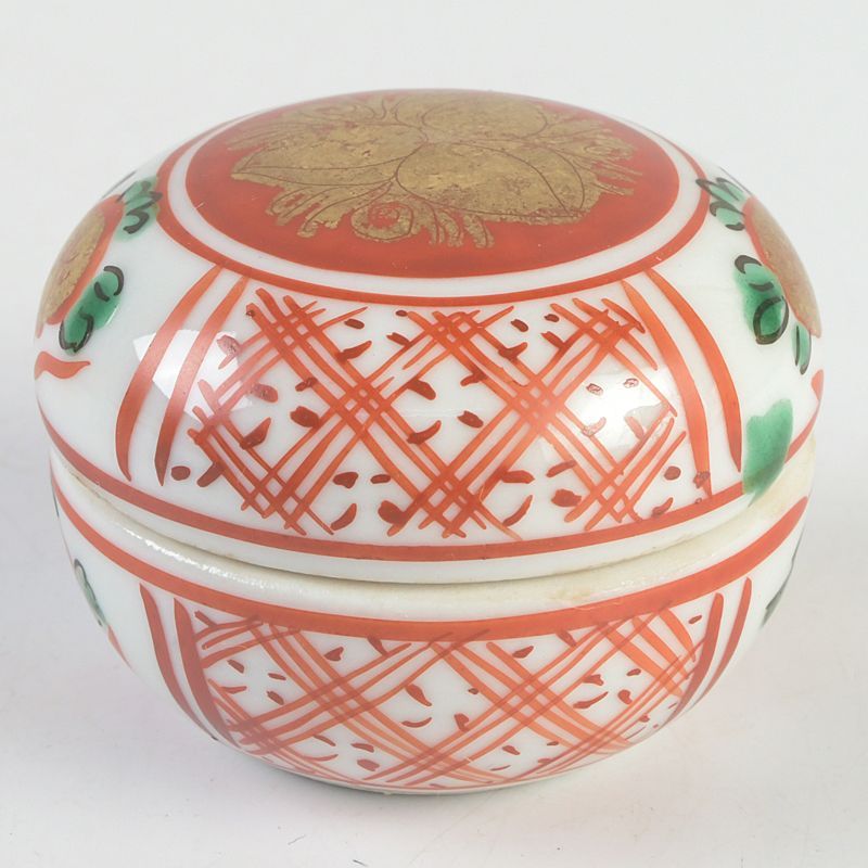 古九谷　九谷焼　赤絵　永楽　菓子皿　茶道具　６客 古九谷 九谷焼 赤絵 永楽 菓子皿 茶道具 6客 古九谷 九谷焼 赤絵 永楽