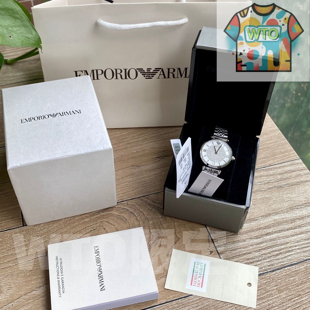 WTO通販 Armani アルマーニ 満天の星シリーズ スワロフスキークリスタルを使用したクォーツ腕時計-WTO輸入-SAD 62