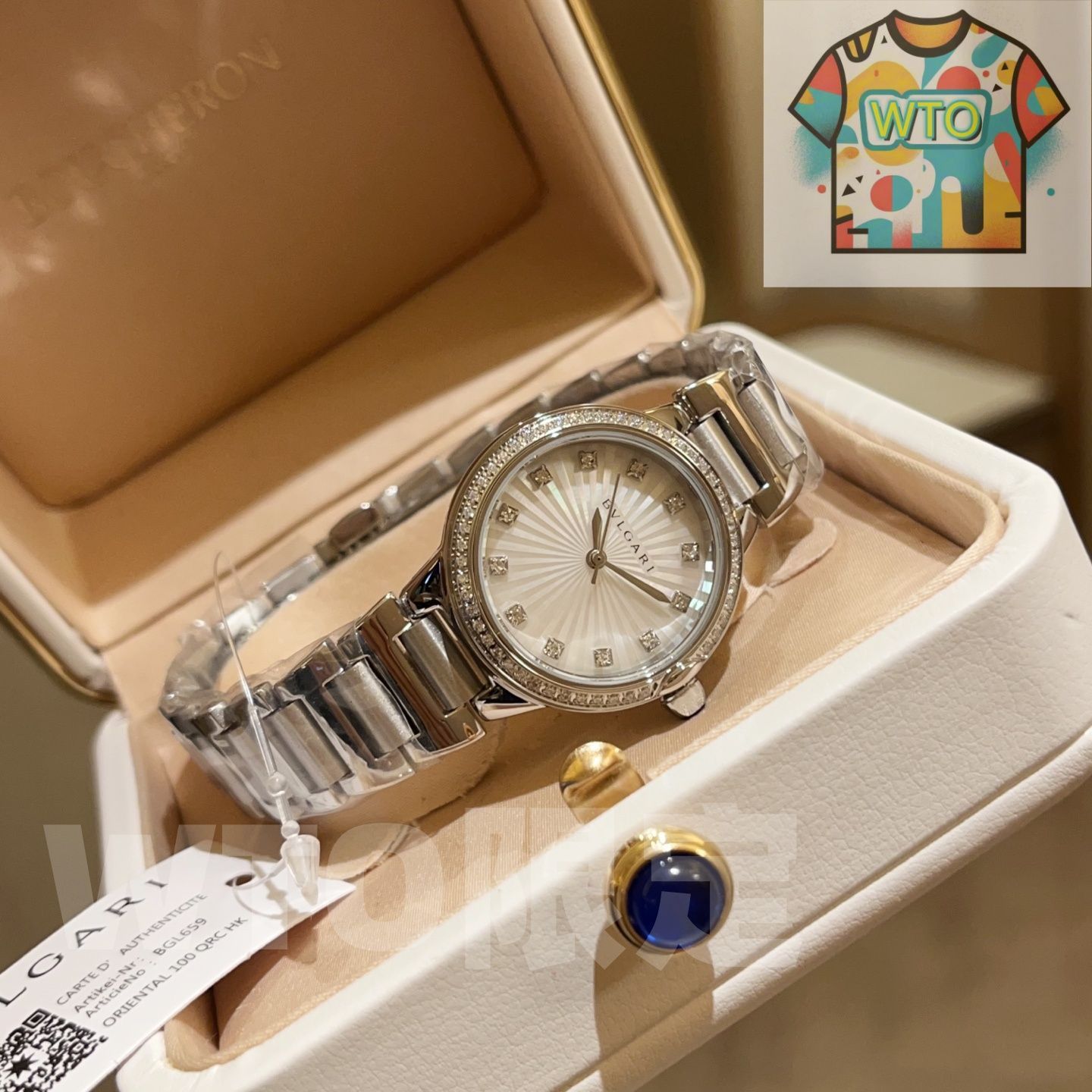 今日 Bulgari ブルガリ ルチアシリーズ クォーツ腕時計