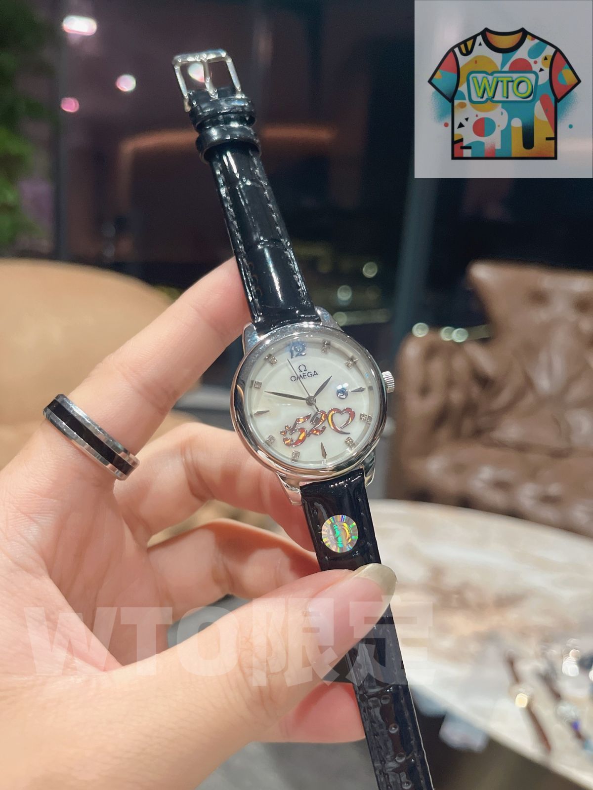 WTO通販 OMEGA オメガ クォーツ腕時計 316 ステンレススチールのダイヤモンド込みケース-WTO輸入-NCJ 30