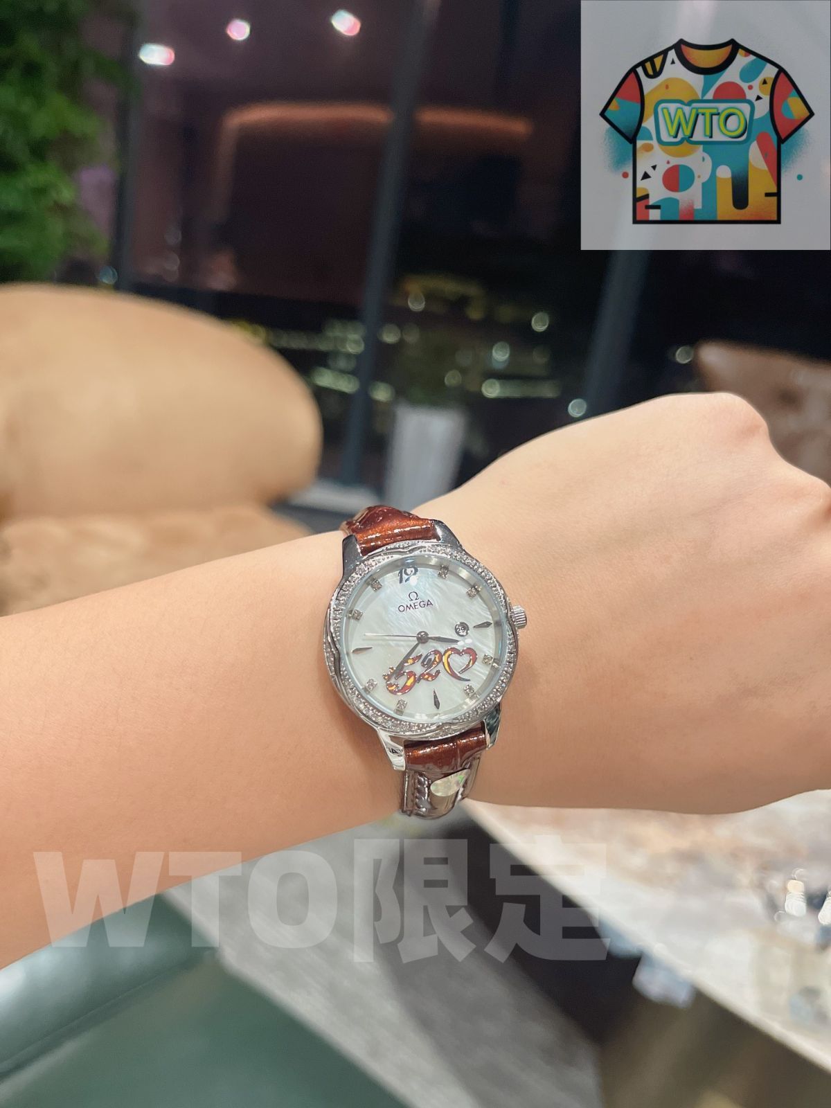  今日 OMEGA オメガ クォーツ腕時計 316 ステンレススチールのダイヤモンド込みケース 腕時計(デジタル) 時計