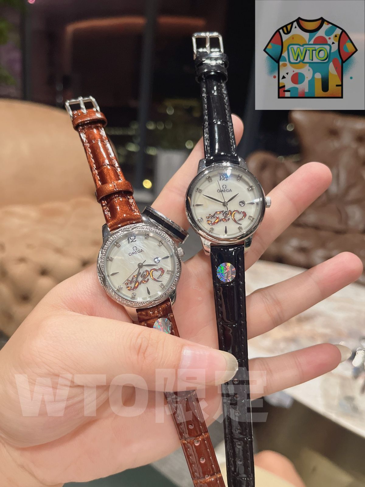 ステンレススチールのダイヤモンド込みケース