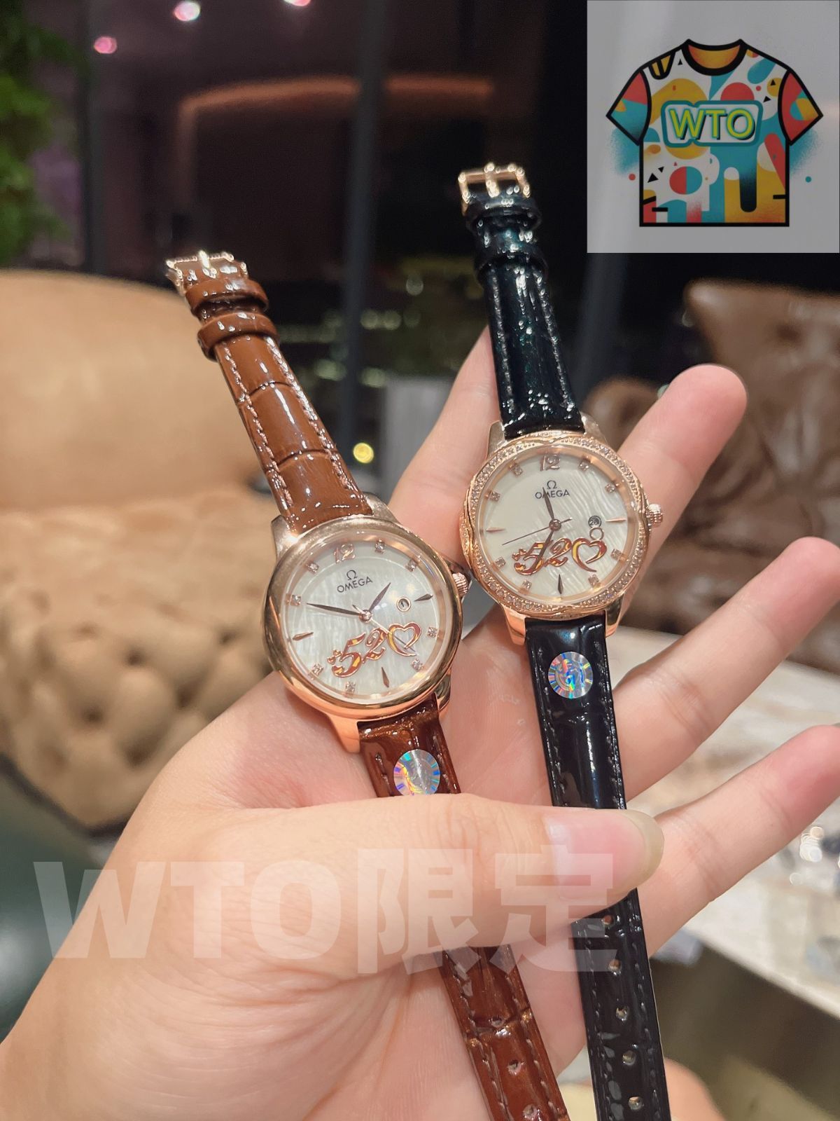 オメガ クォーツ腕時計