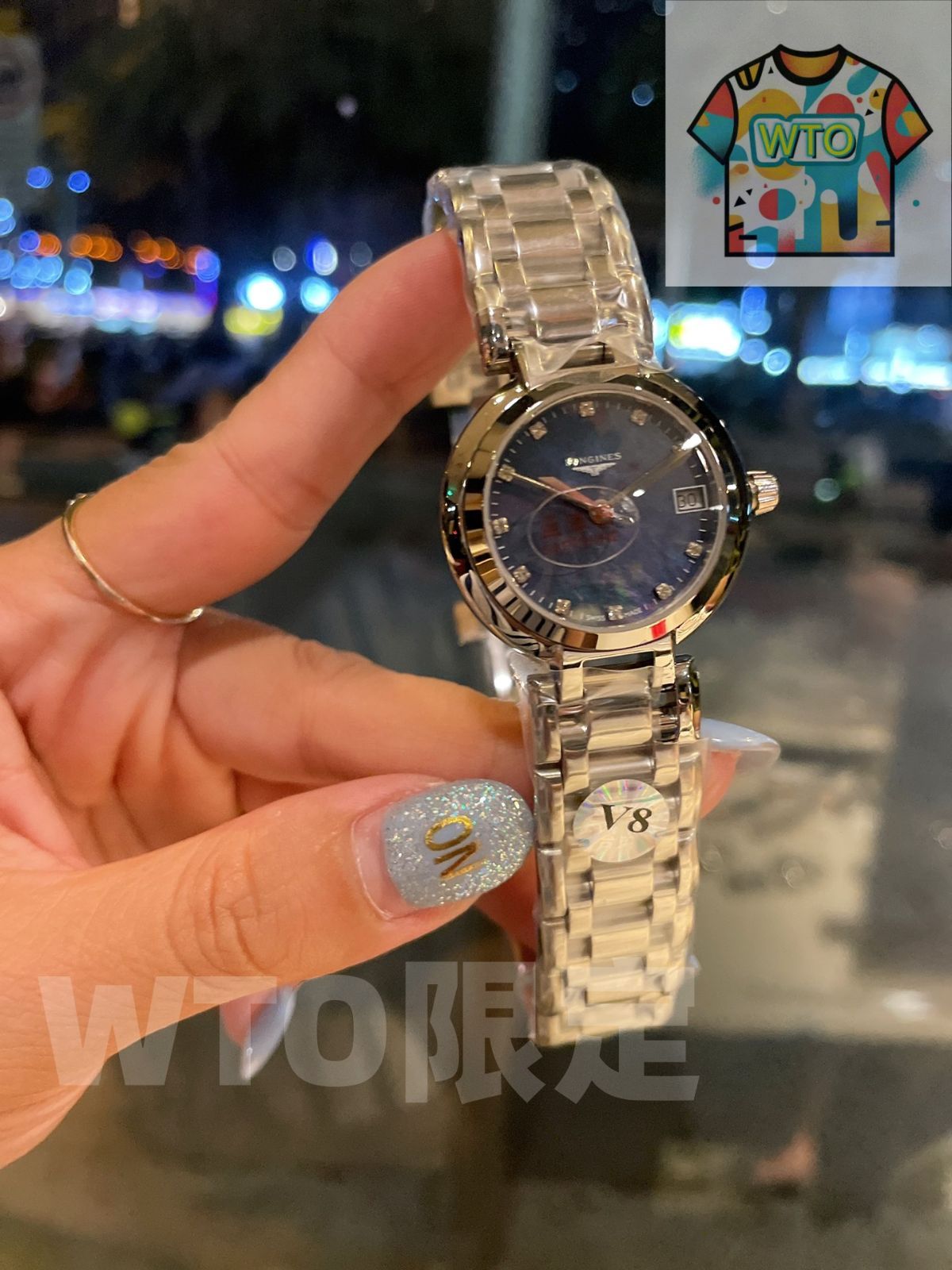 今日 Longines ロンジン 心月シリーズ クォーツ腕時計 316 ステンレススチールケース