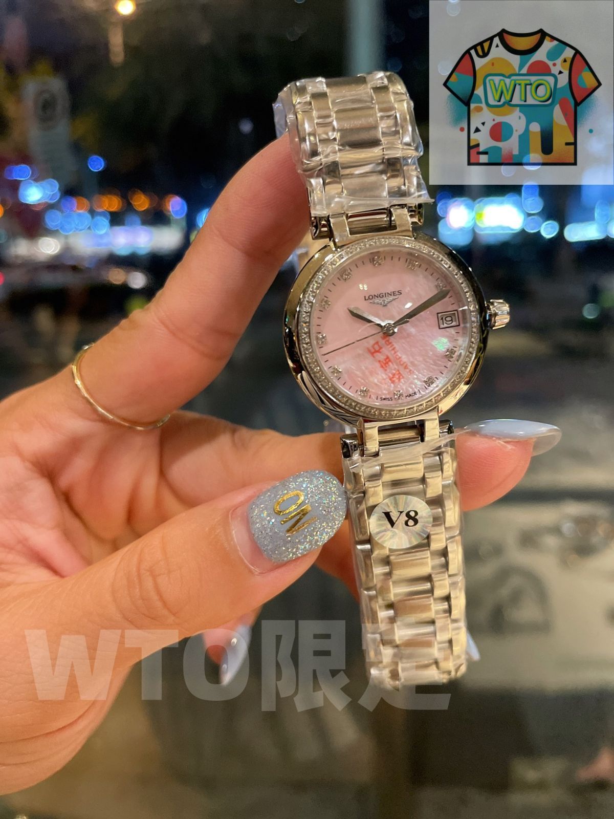  今日 Longines ロンジン 心月シリーズ クォーツ腕時計 316 ステンレススチールケース 腕時計(デジタル) 時計