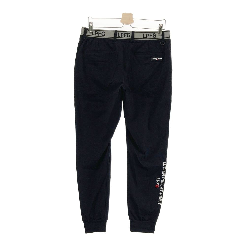 サイズ XL LPFG ルシアン ペラフィネ ストレッチナイロンジョガーパンツ ブラック系 ゴルフウェア メンズ ストスト