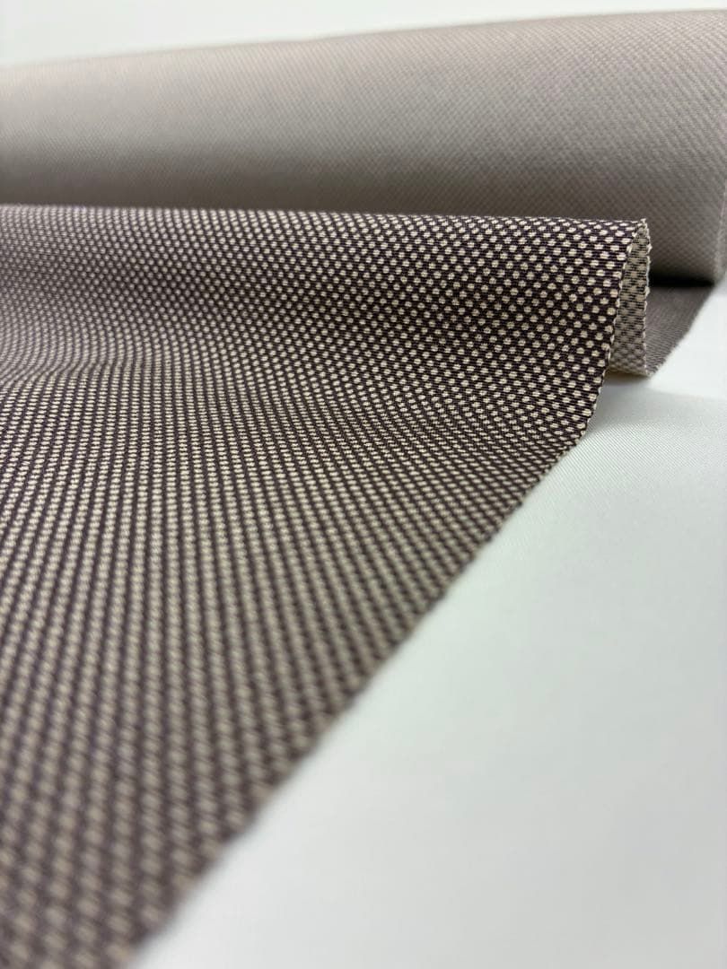 江戸小紋 丹後ちりめん 角通し 茶色 反物 正絹 O114 - メルカリ